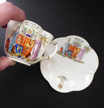 Load image into Gallery viewer, 1902 Foley China Trio Coronation of Edward VII 1902
