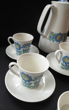Load image into Gallery viewer, FIGGJO FLINT 1960s Norwegian Turi LOTTE Tor Viking Complete Coffee Set. Pot, Milk and Sugar, Six Cups and Saucers
