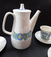 Load image into Gallery viewer, FIGGJO FLINT 1960s Norwegian Turi LOTTE Tor Viking Complete Coffee Set. Pot, Milk and Sugar, Six Cups and Saucers
