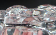 Load image into Gallery viewer, SCANDINAVIAN Stylised Glass Vase. Designed by Lars Hellsten for Skruf Glass, Sweden. SIGNED
