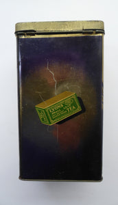 LYONS TEA 1930s Art Deco King George V and Queen Mary Silver Jubilee Tin