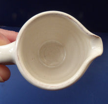 Load image into Gallery viewer, CH BRANNAM Pottery, Barnstaple, Rare Miniature White Glazed Ribbed Jug
