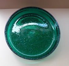 Load image into Gallery viewer, NORWEGIAN 1950s HADELAND Glass. Greenland Series LARGE Shallow Bowl or Platter. Designed by Arne Jon Jutrem. 9 3/4 inches
