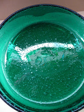 Load image into Gallery viewer, NORWEGIAN 1950s HADELAND Glass. Greenland Series LARGE Shallow Bowl or Platter. Designed by Arne Jon Jutrem. 9 3/4 inches
