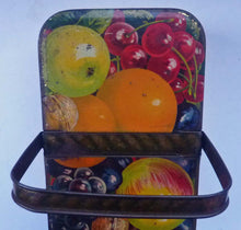 Load image into Gallery viewer, Rare Early 20th Century Small French Tin Picnic Box - with Carrying Handle
