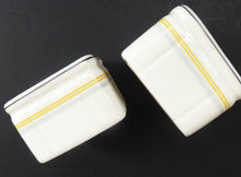 Load image into Gallery viewer, 1930s Art Deco FOLEY China Cube Sugar Bowl : CUNARD STEAMSHIP Co. Issue. Excellent Condition

