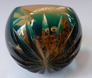 CAITHNESS GLASS. Limited Edition Vintage Paperweight. Baptism by Helen MacDonald. Limited Edition of 75