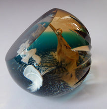 Load image into Gallery viewer, CAITHNESS GLASS. Limited Edition Vintage Paperweight. Baptism by Helen MacDonald. Limited Edition of 75
