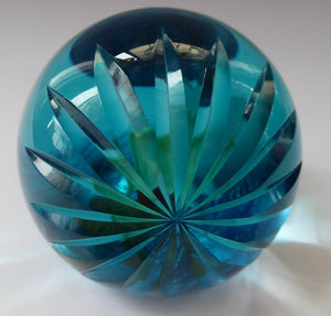 CAITHNESS GLASS. Limited Edition Vintage Paperweight. Walking on Water by Helen MacDonald. Limited Edition of 200