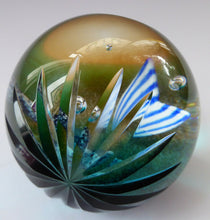 Load image into Gallery viewer, CAITHNESS GLASS. Limited Edition Vintage Paperweight. David and Goliath by Helen MacDonald. Limited Edition of 200
