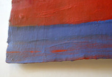 Load image into Gallery viewer, Frank Beanland Abstract Spot Painting Red and Blue Abstract
