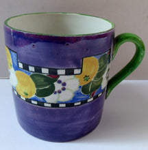 Load image into Gallery viewer, SCOTTISH POTTERY. Bough Pottery Mug. Hand Painted Spring Flowers by Richard Amour; 1920s
