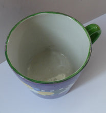 Load image into Gallery viewer, SCOTTISH POTTERY. Bough Pottery Mug. Hand Painted Spring Flowers by Richard Amour; 1920s

