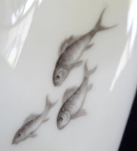 Load image into Gallery viewer, MASSIVE Thomas (Rosenthal) 1940s ART DECO Leaping Fish Plates. 24 1/2 inches long
