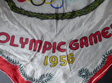Load image into Gallery viewer, Vintage 1956 Australian Olympic Games Melbourne Souvenir Silk Scarf
