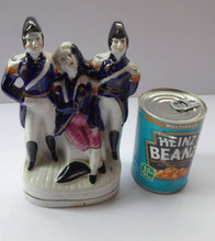Load image into Gallery viewer, Rare Antique Staffordshire Figurine Representing the Death of Nelson, c 1840
