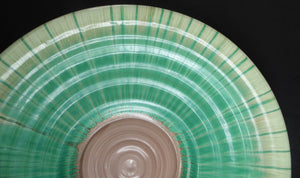 ART DECO. Shelley Harmony "Dripware" Charger
