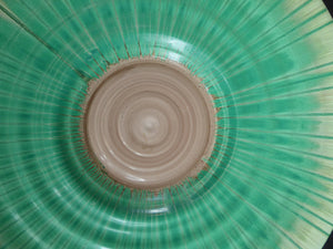 ART DECO. Shelley Harmony "Dripware" Charger