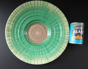 ART DECO. Shelley Harmony "Dripware" Charger