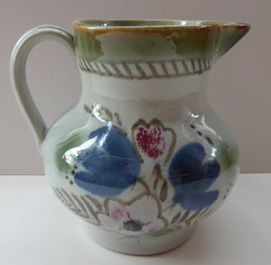 Vintage Scottish Pottery. Buchan Portobello Pottery Jug
