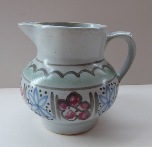 Vintage Scottish Pottery. Buchan Portobello Pottery Jug
