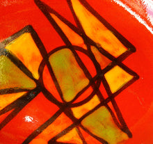 Load image into Gallery viewer, Early 1970s POOLE DELPHIS Shield Dish. Shape No. 21
