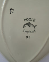 Load image into Gallery viewer, Early 1970s POOLE DELPHIS Shield Dish. Shape No. 21
