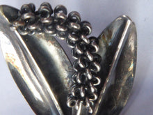 Load image into Gallery viewer, Stylish Scandinavian ANTON MICHELSEN Vintage 1950s Danish Silver Brooch. Signed AM below a Crown
