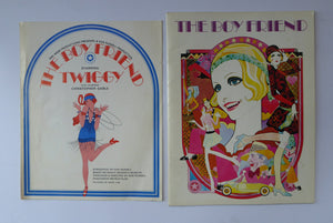 Rare THE BOYFRIEND Musical 1971 ORIGINAL Film Programme & another advertising pamphlet  for the film
