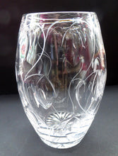 Load image into Gallery viewer, Large Stuart Crystal Cut Glass Vase after JOHN LUXTON. Height 8 1/2 inches.
