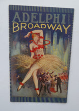 Load image into Gallery viewer, 1927 ART DECO Theatre Programme. Rare Original London Adelphi Theatre Item. In Good Condition
