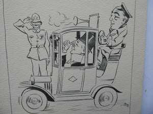 1926 Press Club Home NIght Card Political History Item