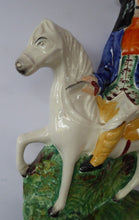 Load image into Gallery viewer, TOM KING HIGHWAYMAN. 19th Century Antique Staffordshire Figurine 1850s
