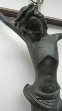 Load image into Gallery viewer, Large and Very Sculptural Crucifixion Model. Unique Cast Bronze of Vintage Design/ Made in Germany.
