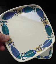 Load image into Gallery viewer, 1960s NORWEGIAN CLUPEA (Herring) Design by Turi for Figgjo Flint. SPARES Three Square Side Plates
