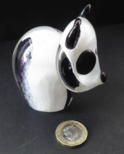 Load image into Gallery viewer, SCOTTISH Caithness Glass. Vintage 1970s Model of a Panda
