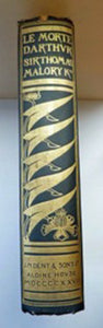 AUBREY BEARDSLEY: 1927 Rare Copy of the Morte d'Arthur. Lavishly Illustrated 3rd Edition Volume