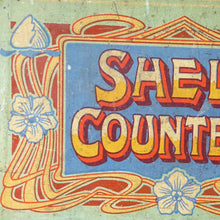 Load image into Gallery viewer, EDWARDIAN GAMES COUNTERS. Rare Art Nouveau Box with Original Shell Games Counters
