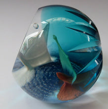 Load image into Gallery viewer, CAITHNESS GLASS. Limited Edition Vintage Paperweight. Walking on Water by Helen MacDonald. Limited Edition of 200
