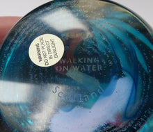 Load image into Gallery viewer, CAITHNESS GLASS. Limited Edition Vintage Paperweight. Walking on Water by Helen MacDonald. Limited Edition of 200
