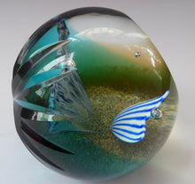 Load image into Gallery viewer, CAITHNESS GLASS. Limited Edition Vintage Paperweight. David and Goliath by Helen MacDonald. Limited Edition of 200
