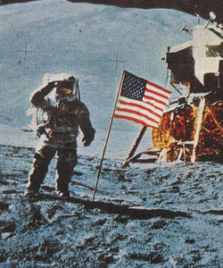 1960s MOON LANDING Apollo 11. Original 1969 Issue Money Bank. Made in Finland for Edinburgh Savings Bank