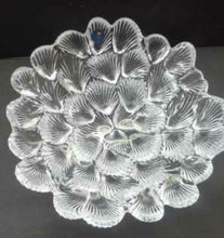 Load image into Gallery viewer, DANISH Royal Copenhagen Vintage Bi-valve Clear Crystal Bowl
