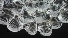 Load image into Gallery viewer, DANISH Royal Copenhagen Vintage Bi-valve Clear Crystal Bowl
