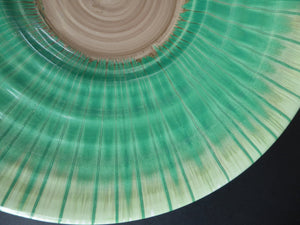 ART DECO. Shelley Harmony "Dripware" Charger