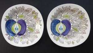 1960s RORSTRAND EDEN Pattern Side Plates