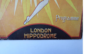 1926 ART DECO Theatre Programme for the Musical "Sunny". Rare Original London Hippodrome Issue in Good Condition