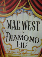 Load image into Gallery viewer, 1948 MAE WEST &quot;Diamond Lil&quot; Theatre Programme. Rare Original Prince of Wales Theatre Issue in Good Condition
