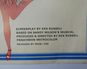 Rare THE BOYFRIEND Musical 1971 ORIGINAL Film Programme & another advertising pamphlet  for the film