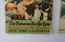 Load image into Gallery viewer, 1920s PANAMA CANAL Souvenir Guide.  &quot;My Trip Through the Panama Canal from the Atlantic to the Pacific &quot;
